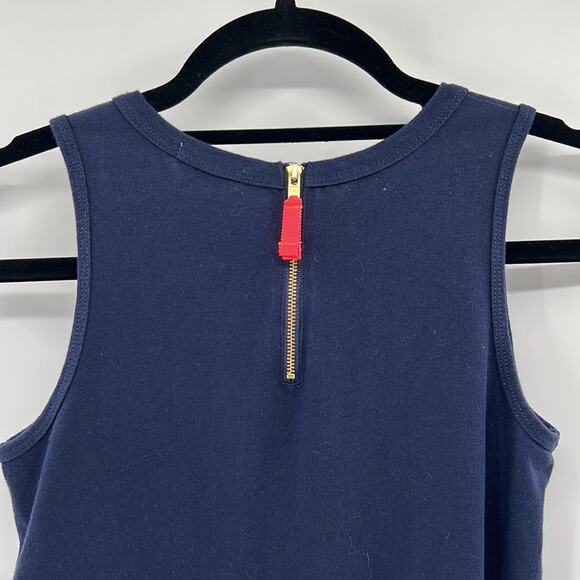 Crewcuts Everyday Tank Dress - Navy - Youth - 10 - Picture 6 of 7
